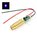 Adjustable 5-20mW Brass 405nm Module with 3v Boost Driver (12mm)