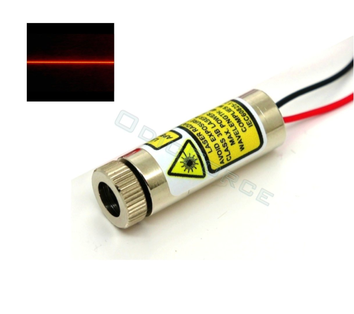 40mW  Adjustable Focus Red Laser Line Module (12mm)