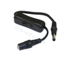 Power Switch Cable with 5.5mm x 2.1mm Plug and Socket