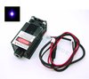500mW 405nm Violet Focusing Laser Module (12V) with Integrated TTL (PWM) Driver