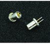 Nichia 3.5W+ 450nm Blue Laser Diode (9mm) NUBM05 (new, extracted with tinned pins and ball lens)