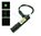 10mW Green (520nm) Locking Focus Direct Diode Laser Module Dot Pattern (16mm, 3-5V)