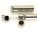 Laser Diode Housing Chrome, Standard Pattern (12mm x 30mm long for 9mm TO5 diodes)
