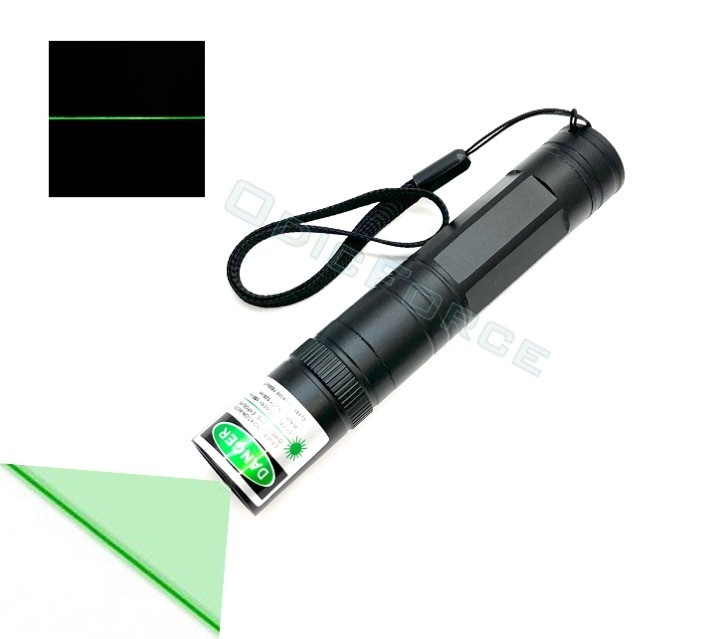 Portable Green Laser Line Projector (520nm 30mW)
