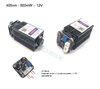 500mW 405nm Violet Focusing Laser Module (12V) with Integrated TTL (PWM) Driver