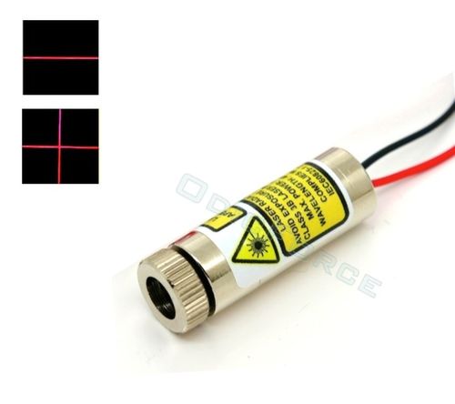 40mW Adjustable Focus Red Line and Cross-line Laser Modules (12mm, 3-5V)